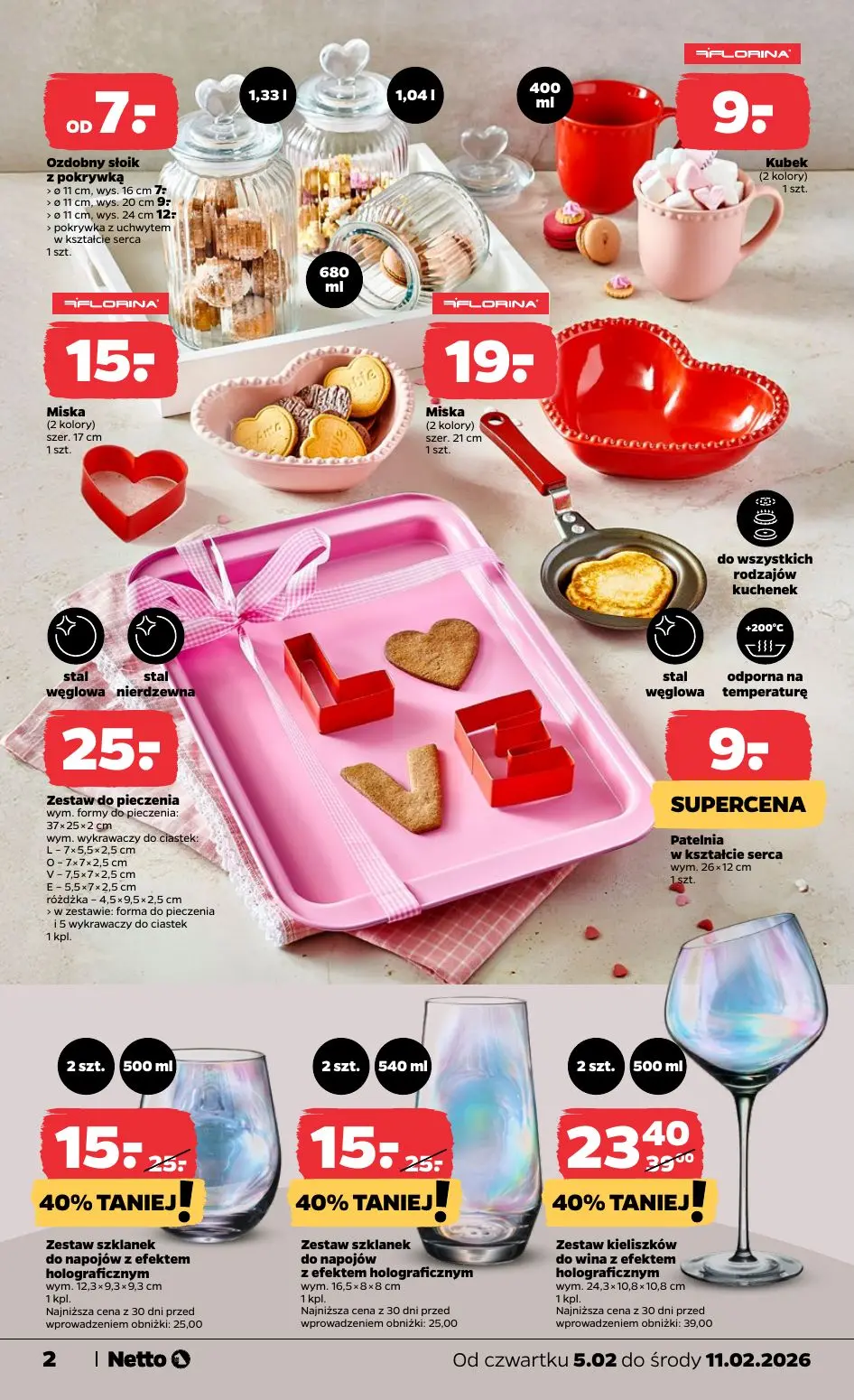 gazetka promocyjna NETTO Temat tygodnia: WALENTYNKI - Strona 2