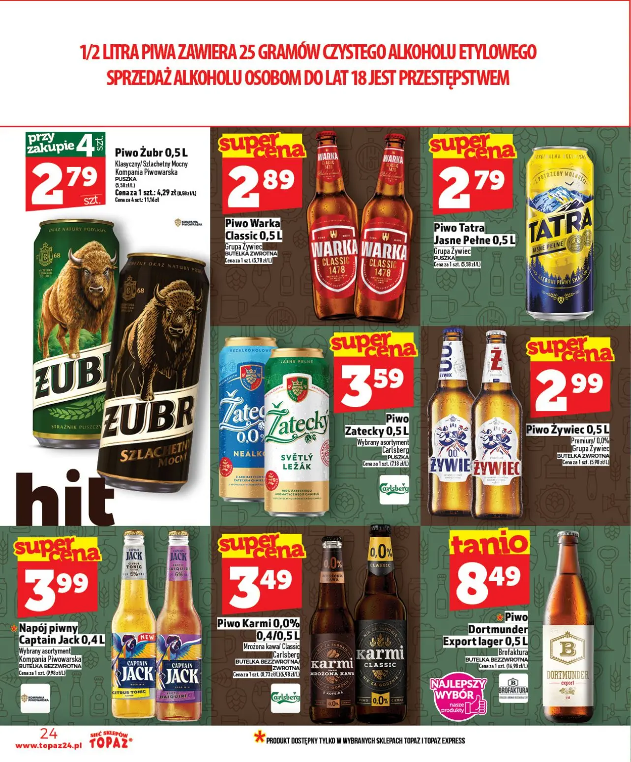 gazetka promocyjna Topaz Ceny małe - Strona 24