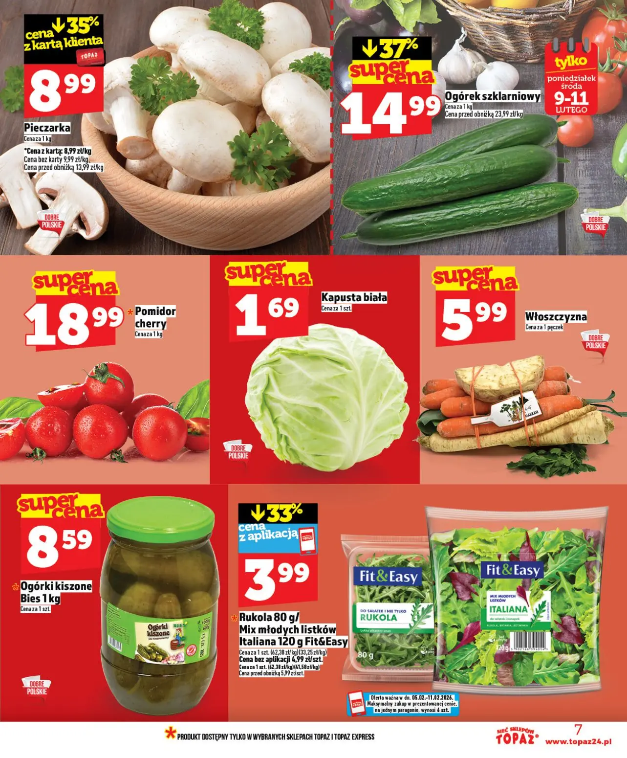 gazetka promocyjna Topaz Ogólna - Strona 7