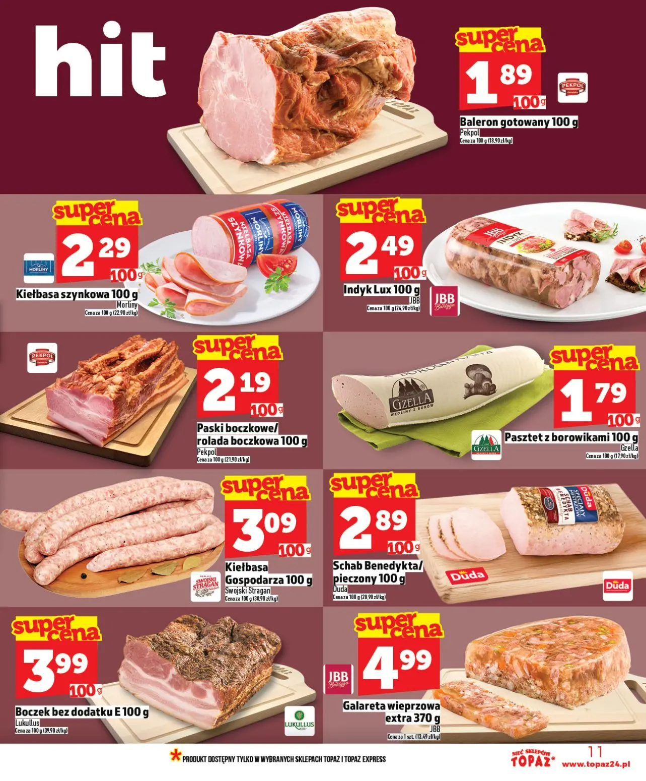 gazetka promocyjna Topaz Ogólna - Strona 11