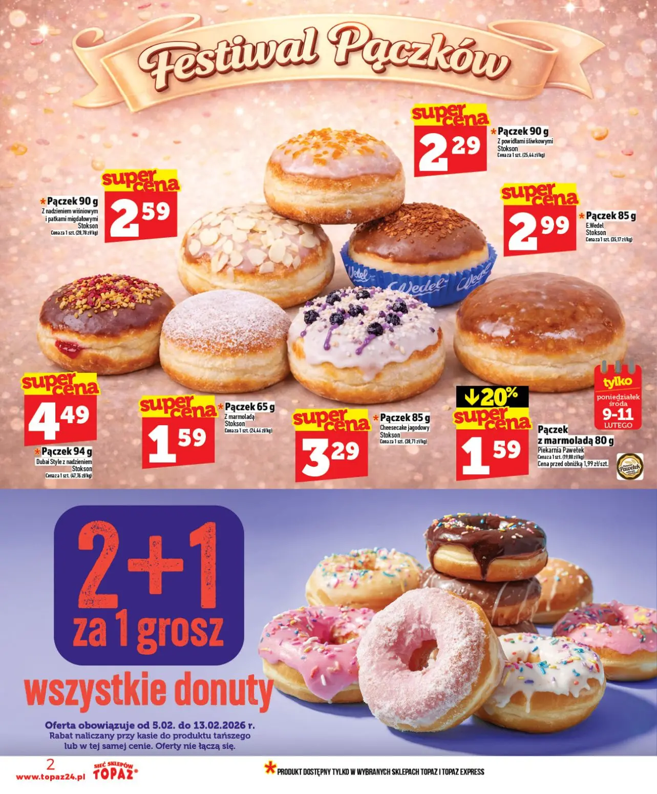 gazetka promocyjna Topaz Warszawa - Strona 2