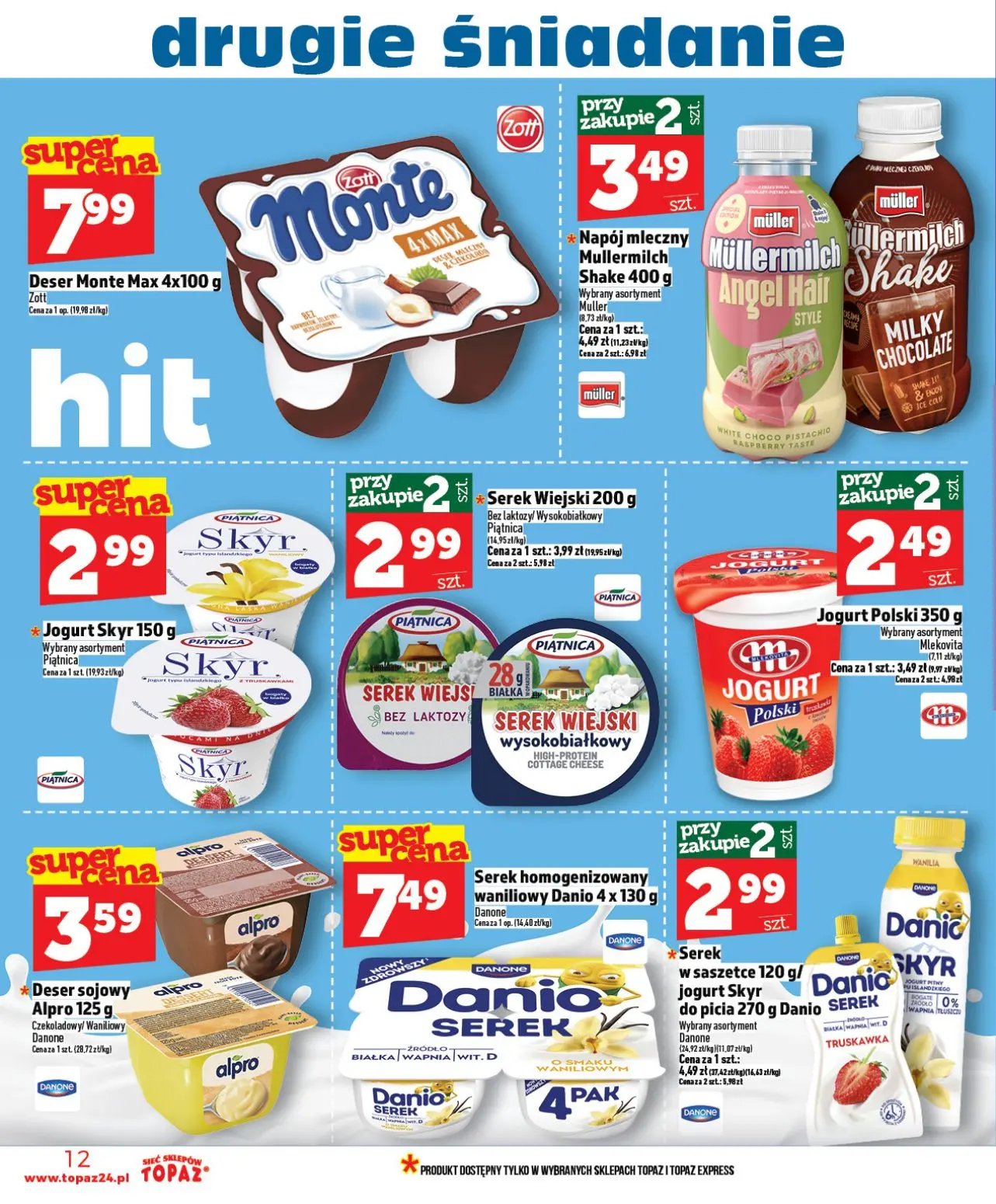 gazetka promocyjna Topaz Warszawa - Strona 12