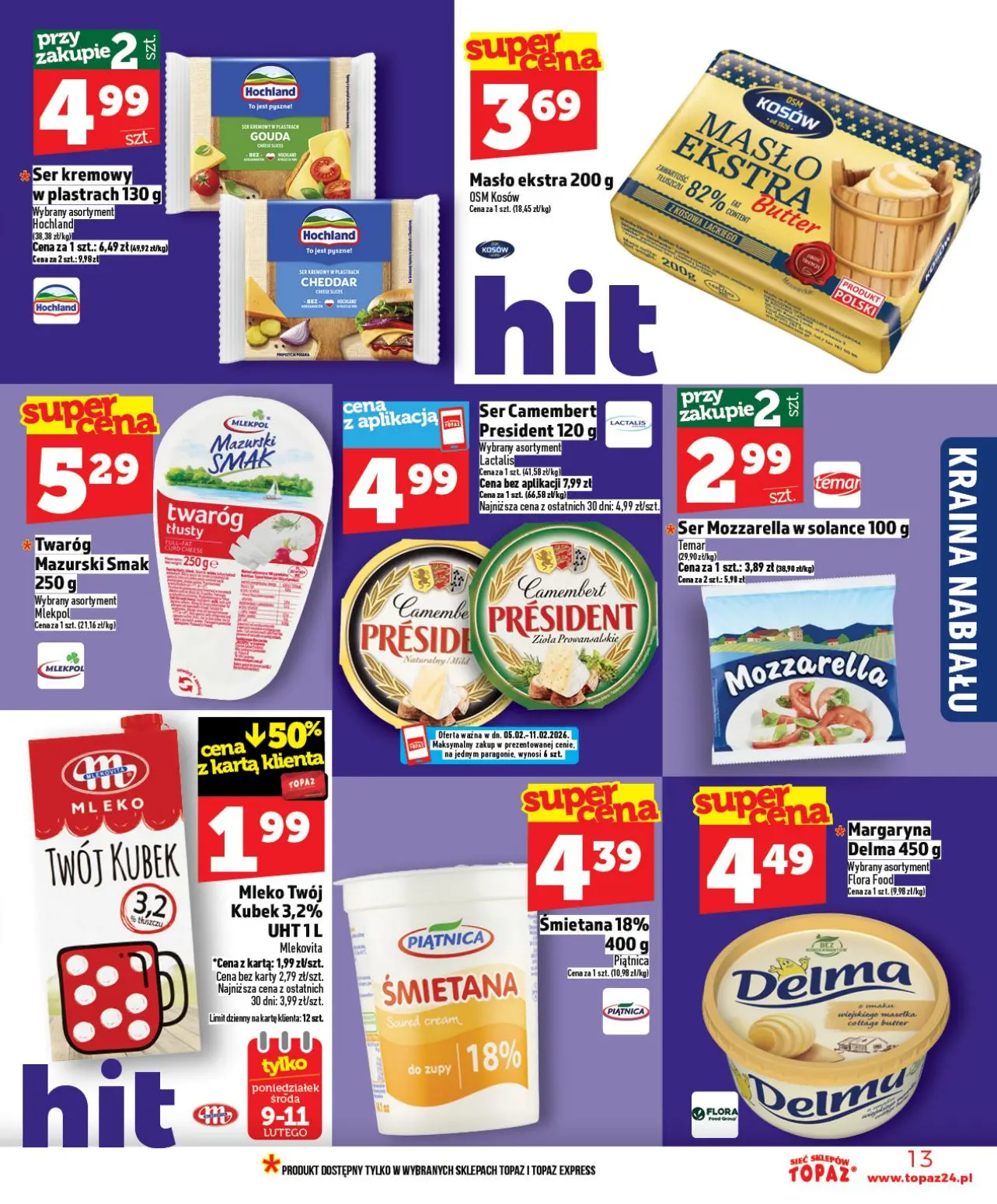 gazetka promocyjna Topaz Warszawa - Strona 13