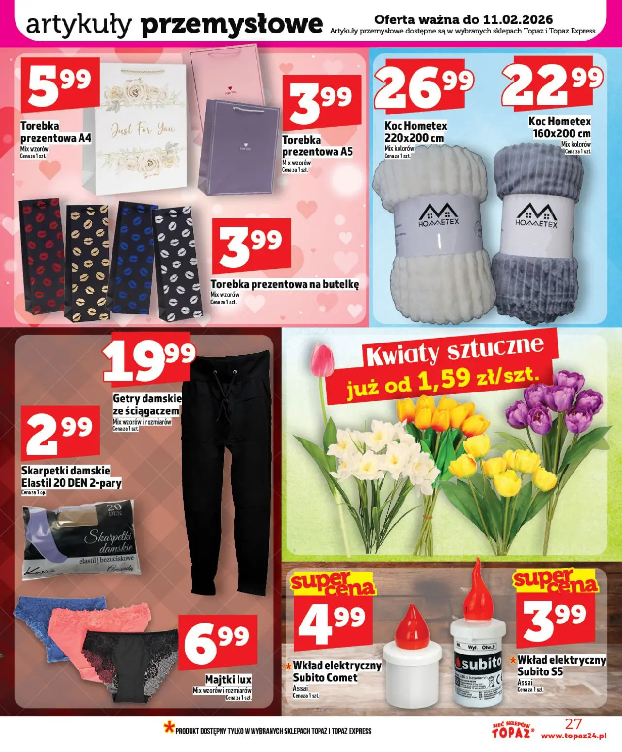 gazetka promocyjna Topaz Warszawa - Strona 27