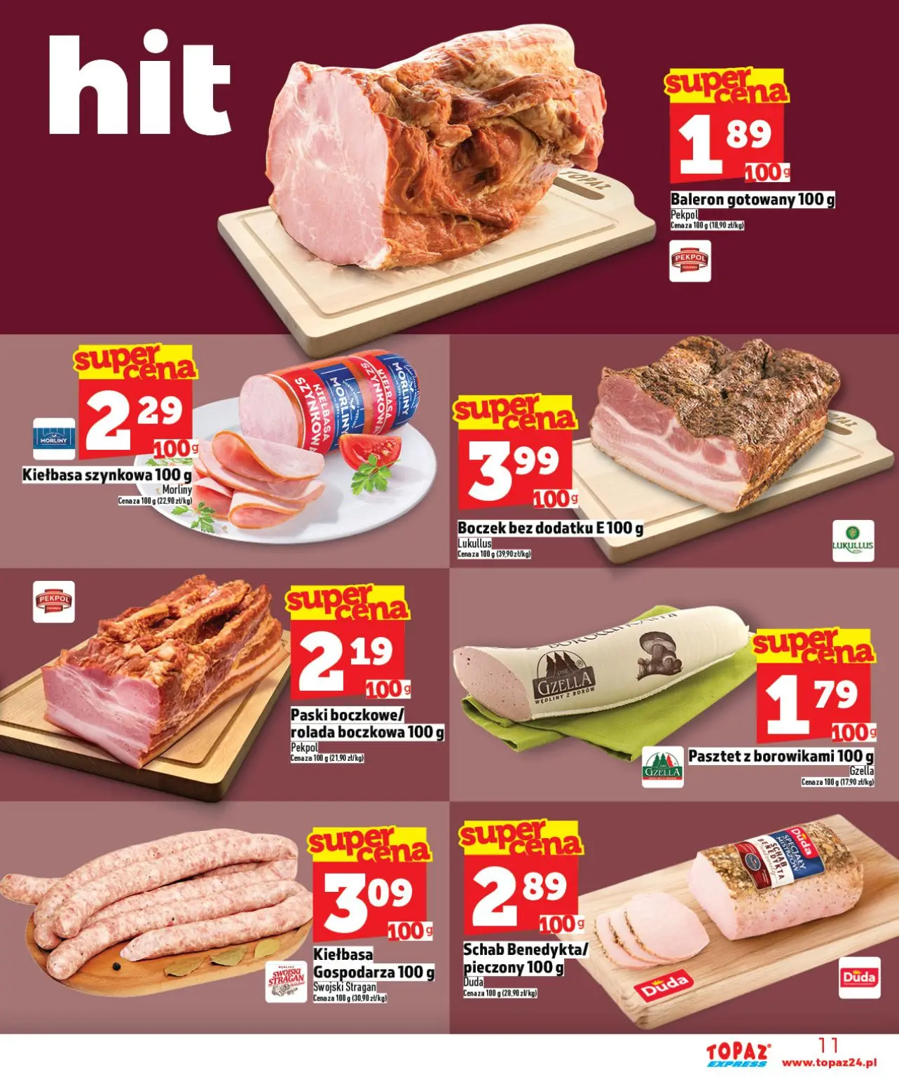 gazetka promocyjna Topaz Express - Strona 11