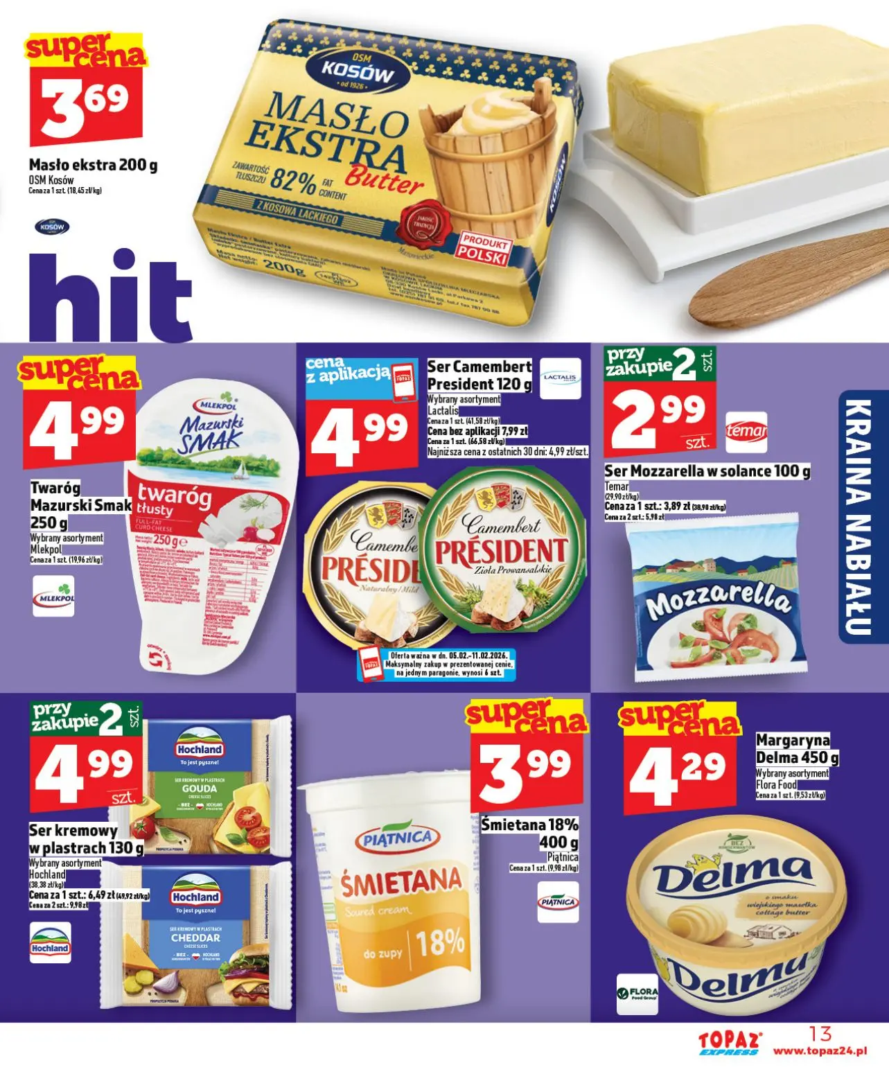 gazetka promocyjna Topaz Express - Strona 13