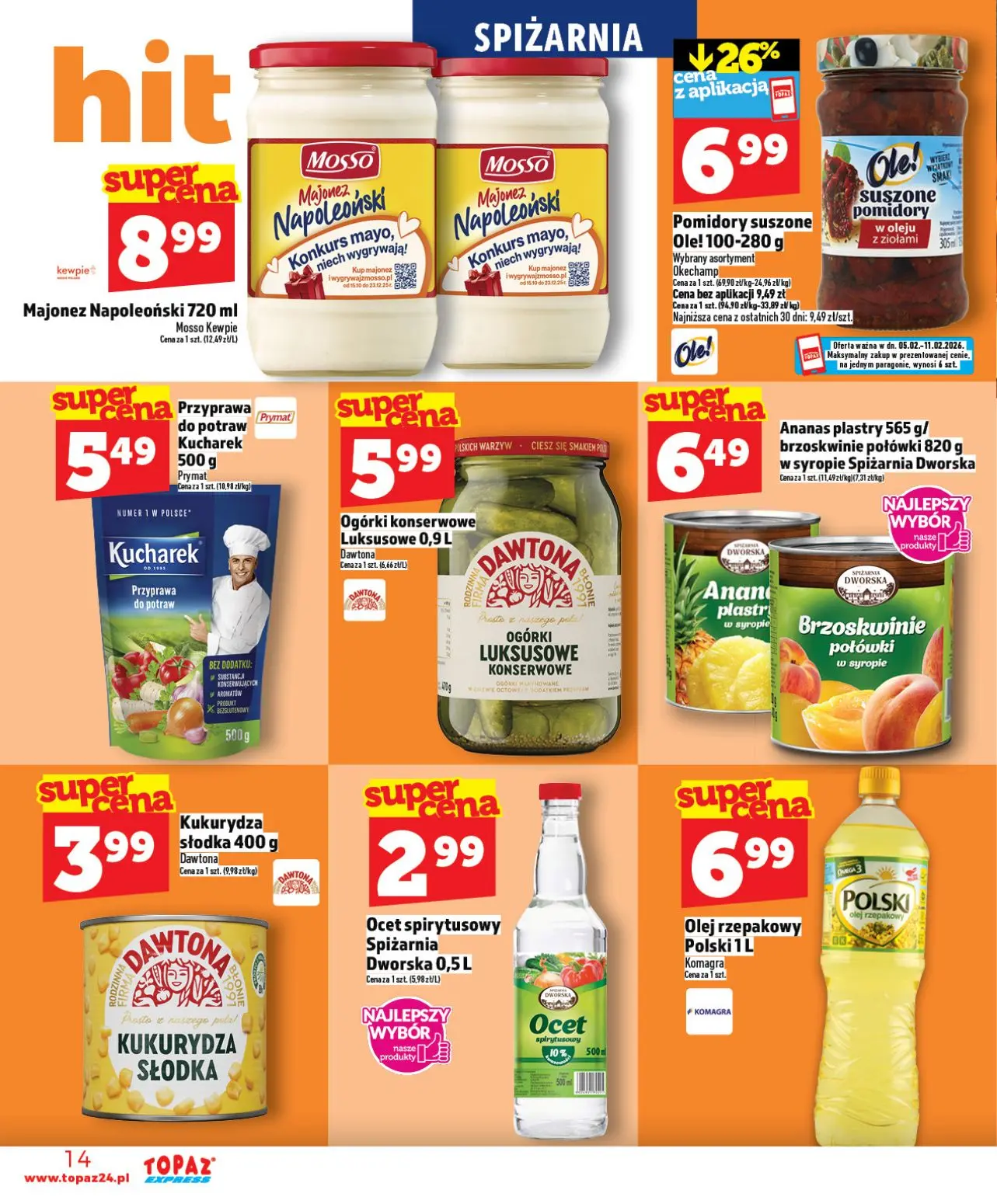 gazetka promocyjna Topaz Express - Strona 14