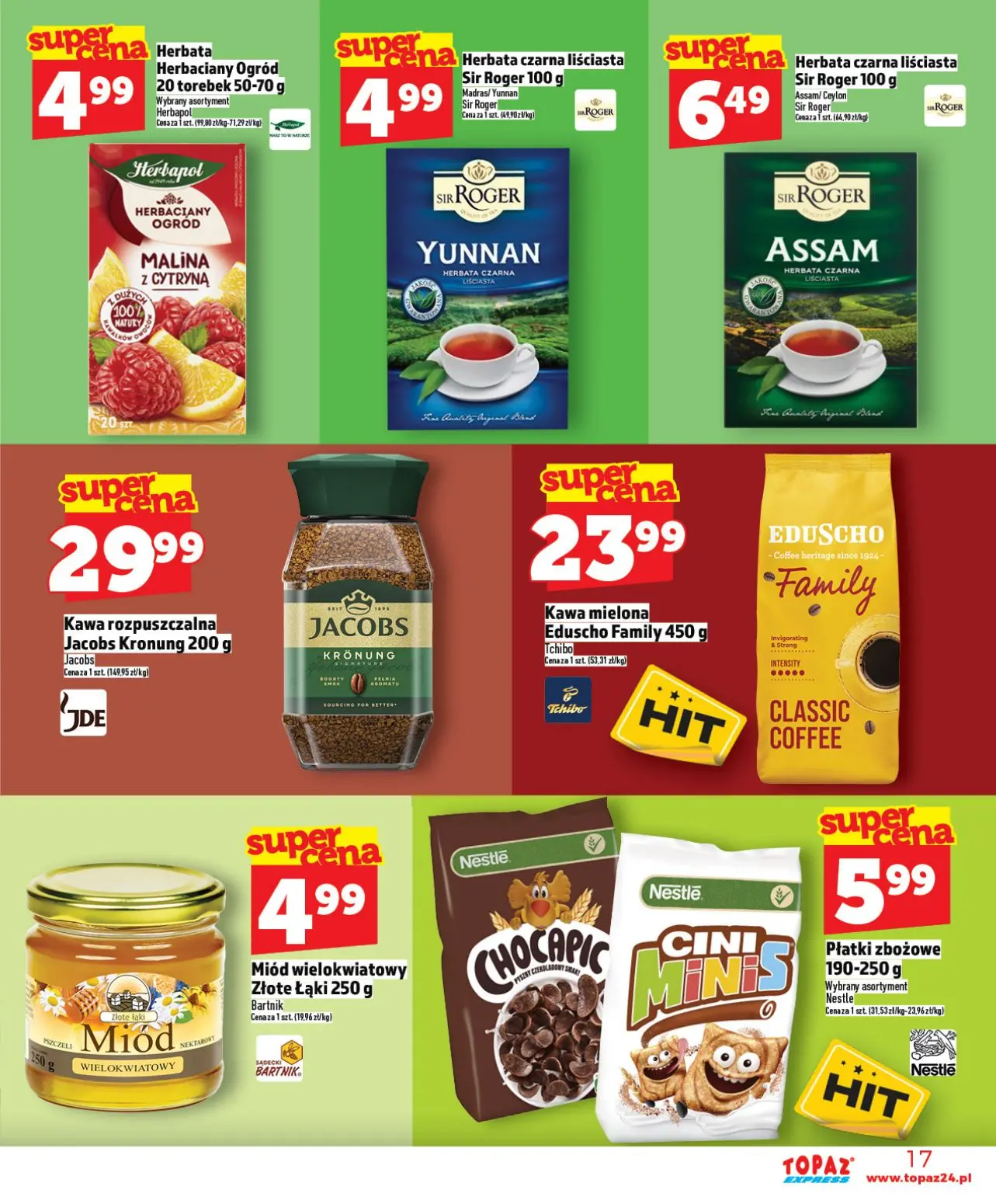 gazetka promocyjna Topaz Express - Strona 17