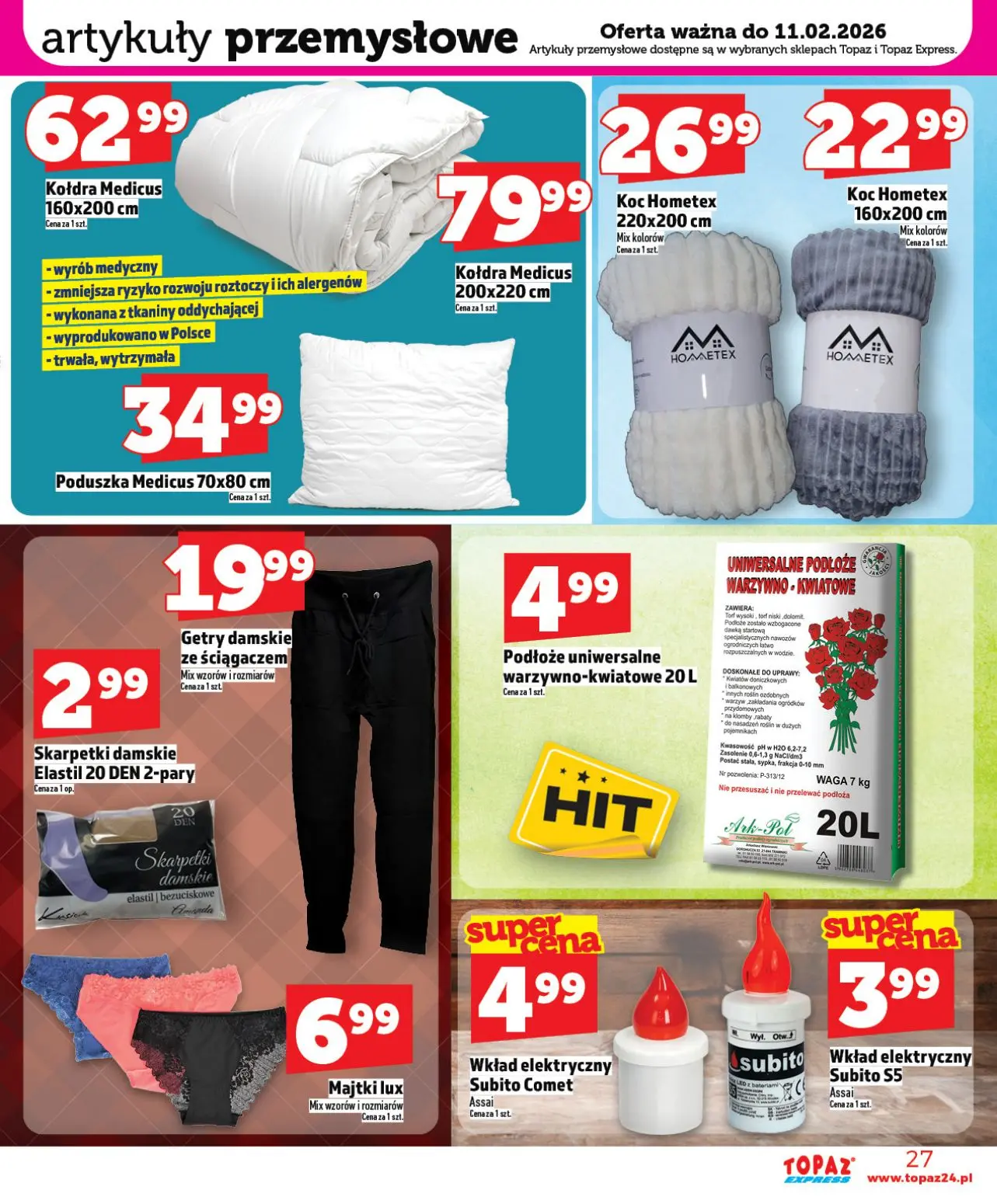 gazetka promocyjna Topaz Express - Strona 27