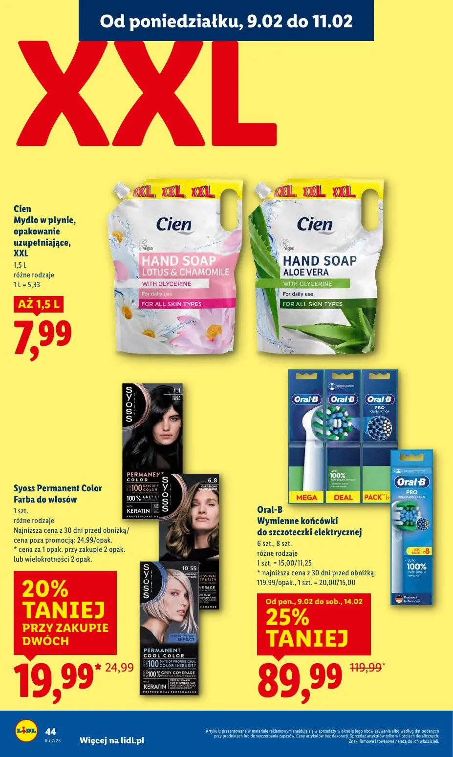gazetka promocyjna LIDL Od poniedziałku - Strona 44