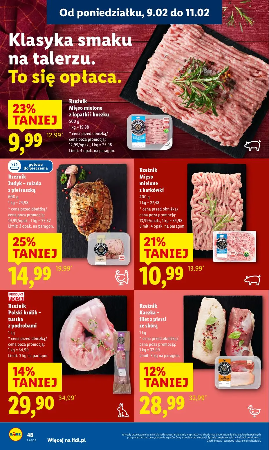 gazetka promocyjna LIDL Od poniedziałku - Strona 48