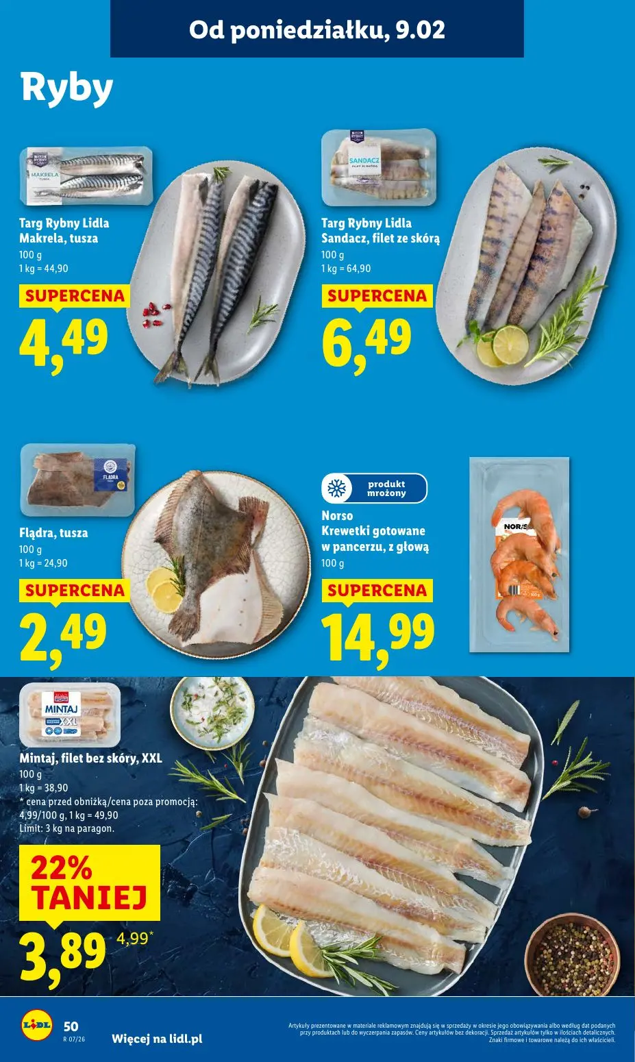 gazetka promocyjna LIDL Od poniedziałku - Strona 50