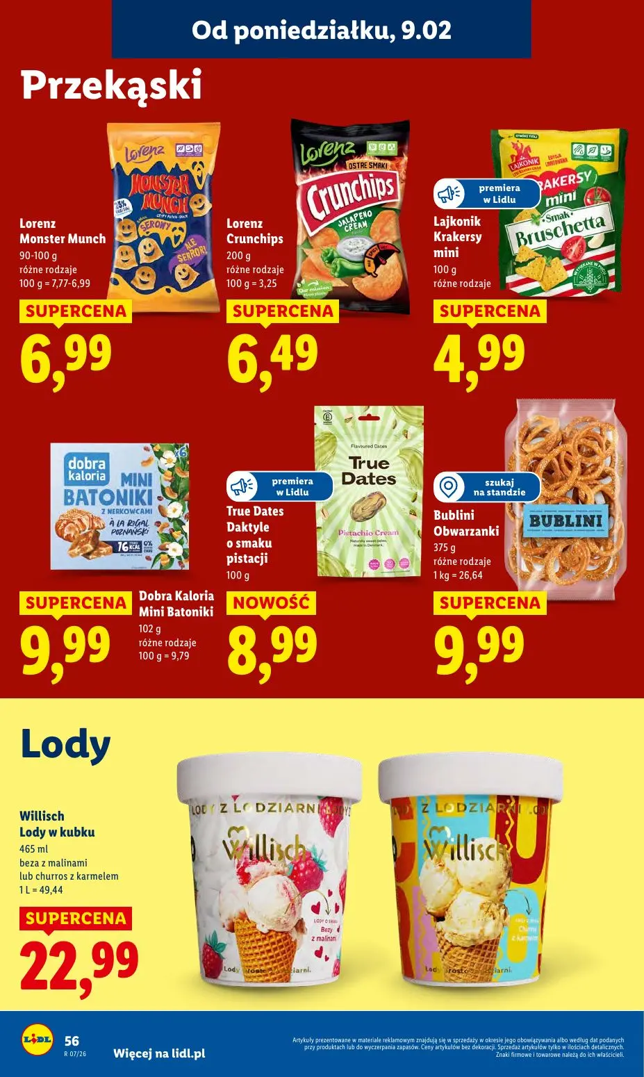gazetka promocyjna LIDL Od poniedziałku - Strona 56
