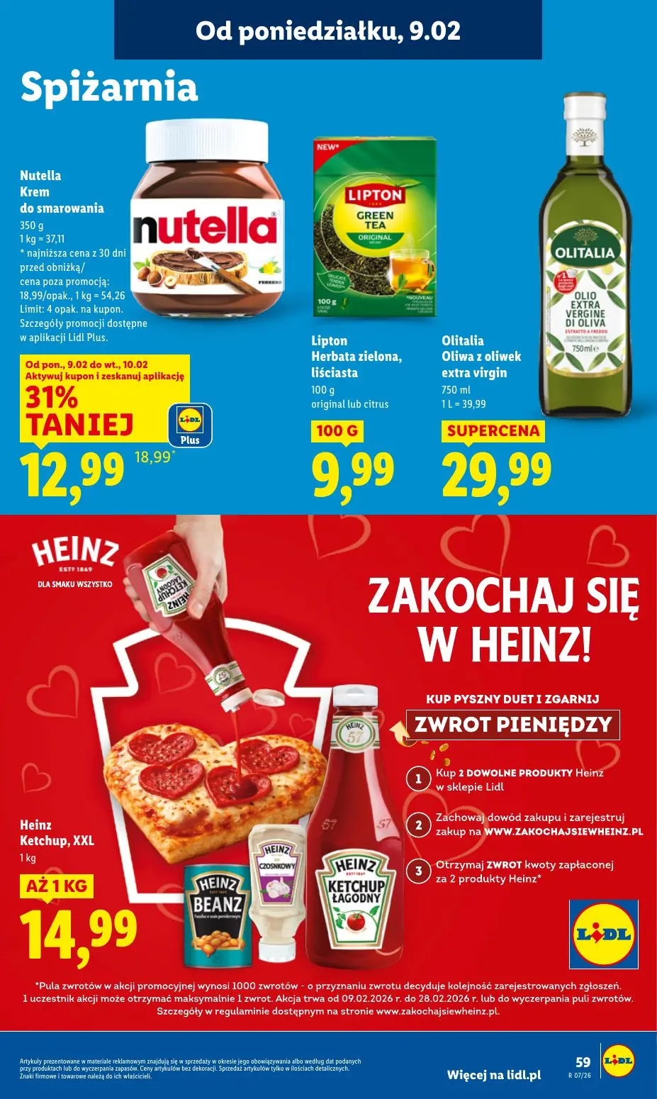 gazetka promocyjna LIDL Od poniedziałku - Strona 59