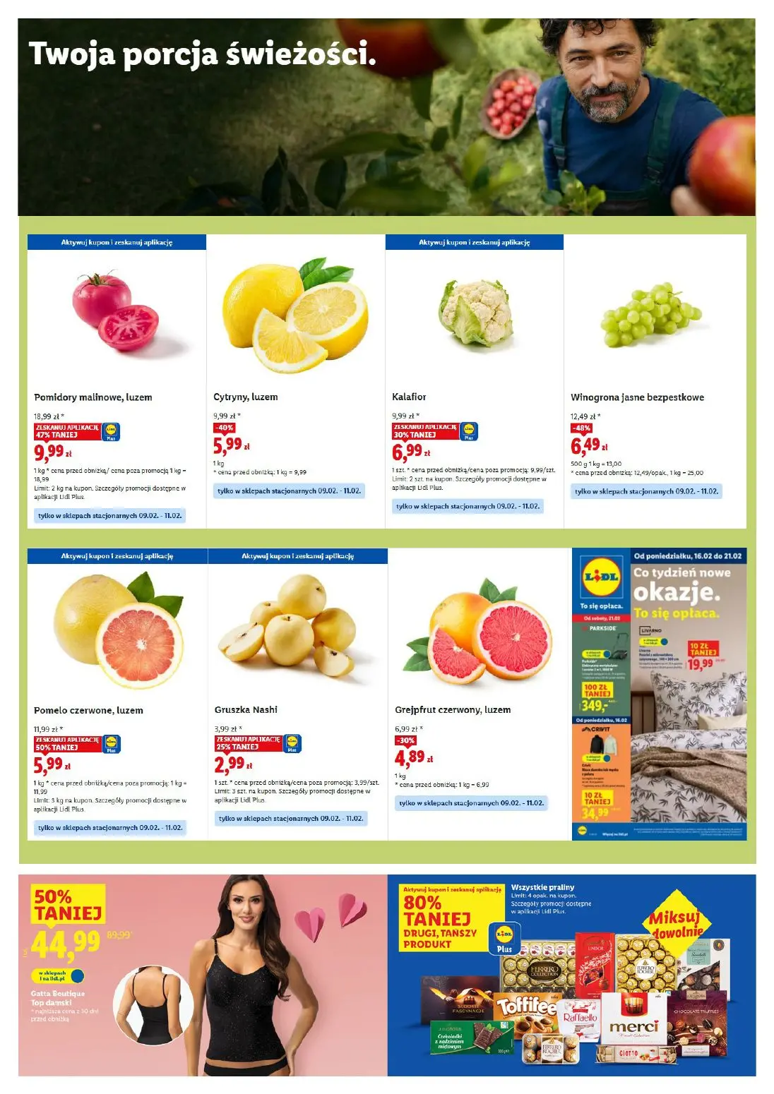 gazetka promocyjna LIDL Lidl plus. Skanujesz - To się opłaca - Strona 3