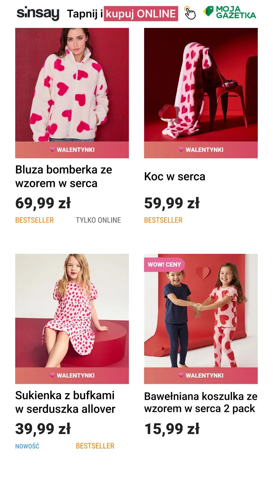 gazetka promocyjna Sinsay 💗 Walentynki - Strona 2