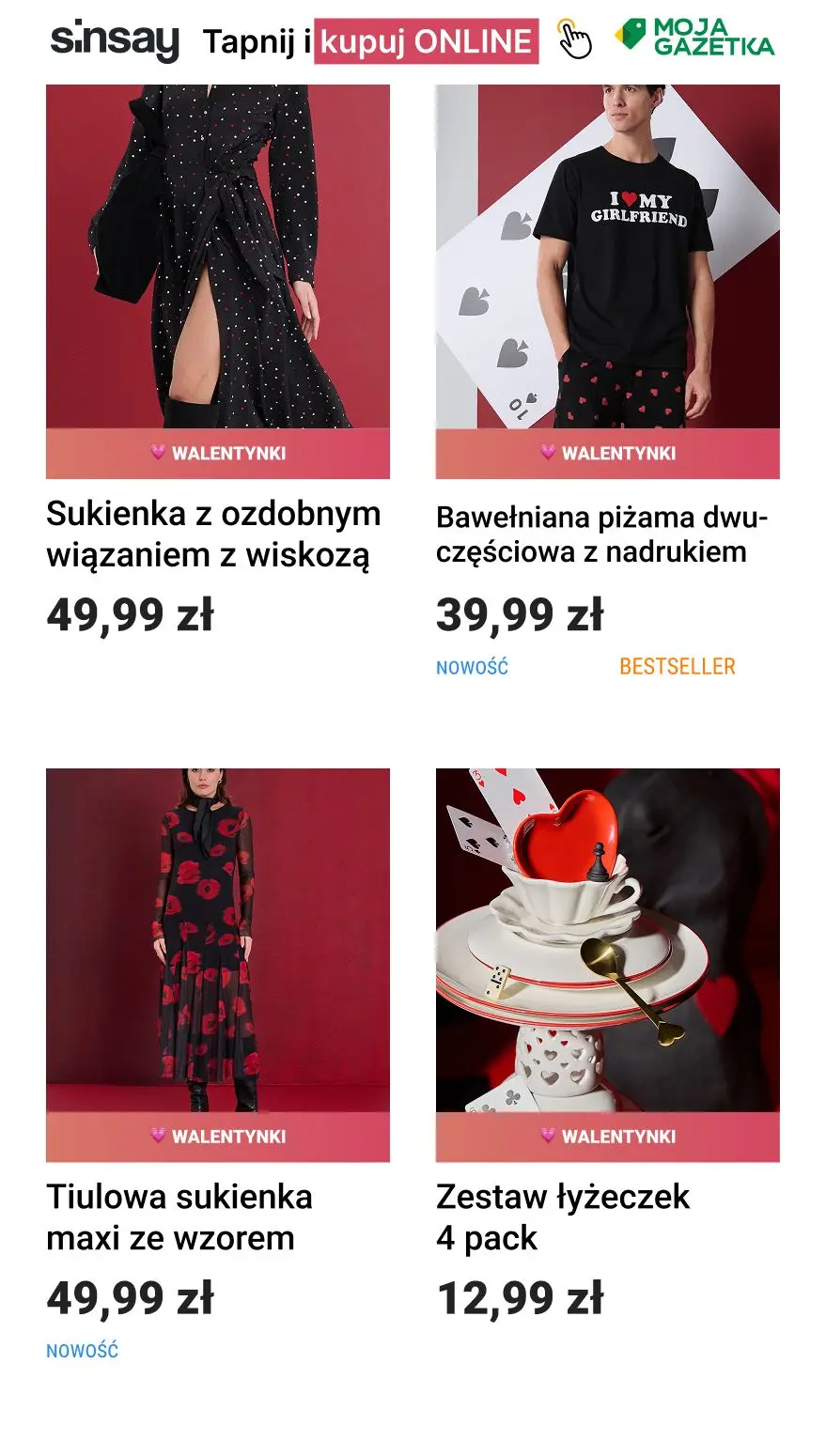gazetka promocyjna Sinsay 💗 Walentynki - Strona 3