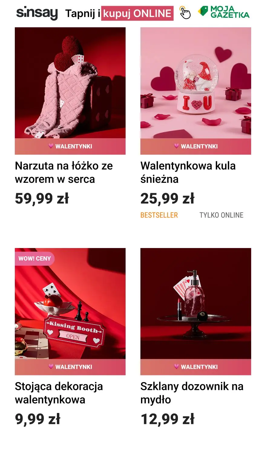 gazetka promocyjna Sinsay 💗 Walentynki - Strona 4