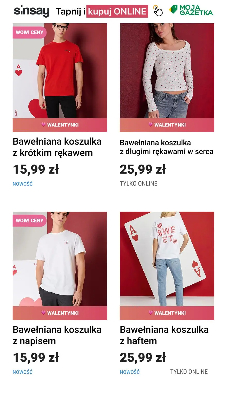gazetka promocyjna Sinsay 💗 Walentynki - Strona 8