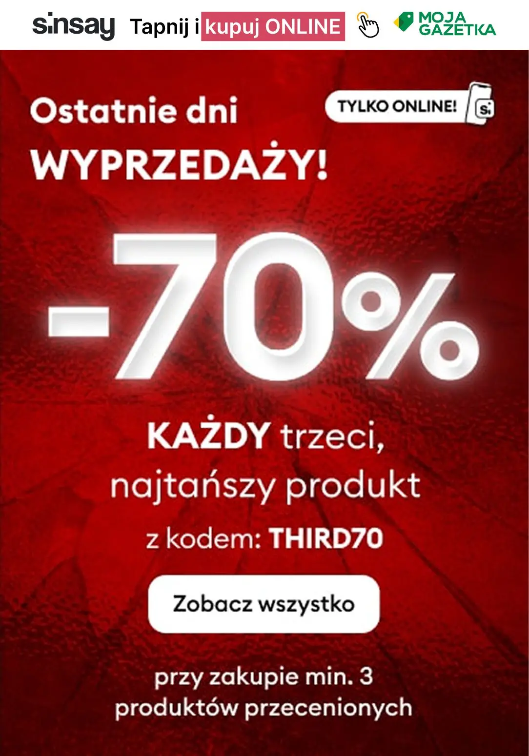 gazetka promocyjna Sinsay 💗 Walentynki - Strona 11