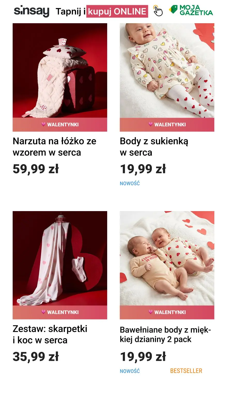 gazetka promocyjna Sinsay 💗 Walentynki - Strona 13