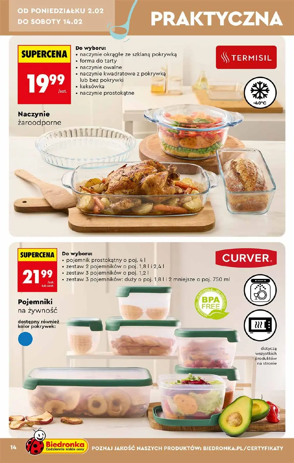 gazetka promocyjna Biedronka Nowe Hity i inspiracje - Strona 14