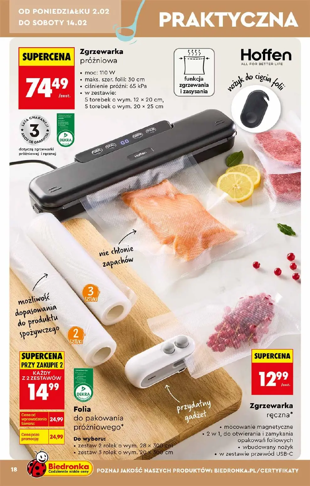 gazetka promocyjna Biedronka Nowe Hity i inspiracje - Strona 18