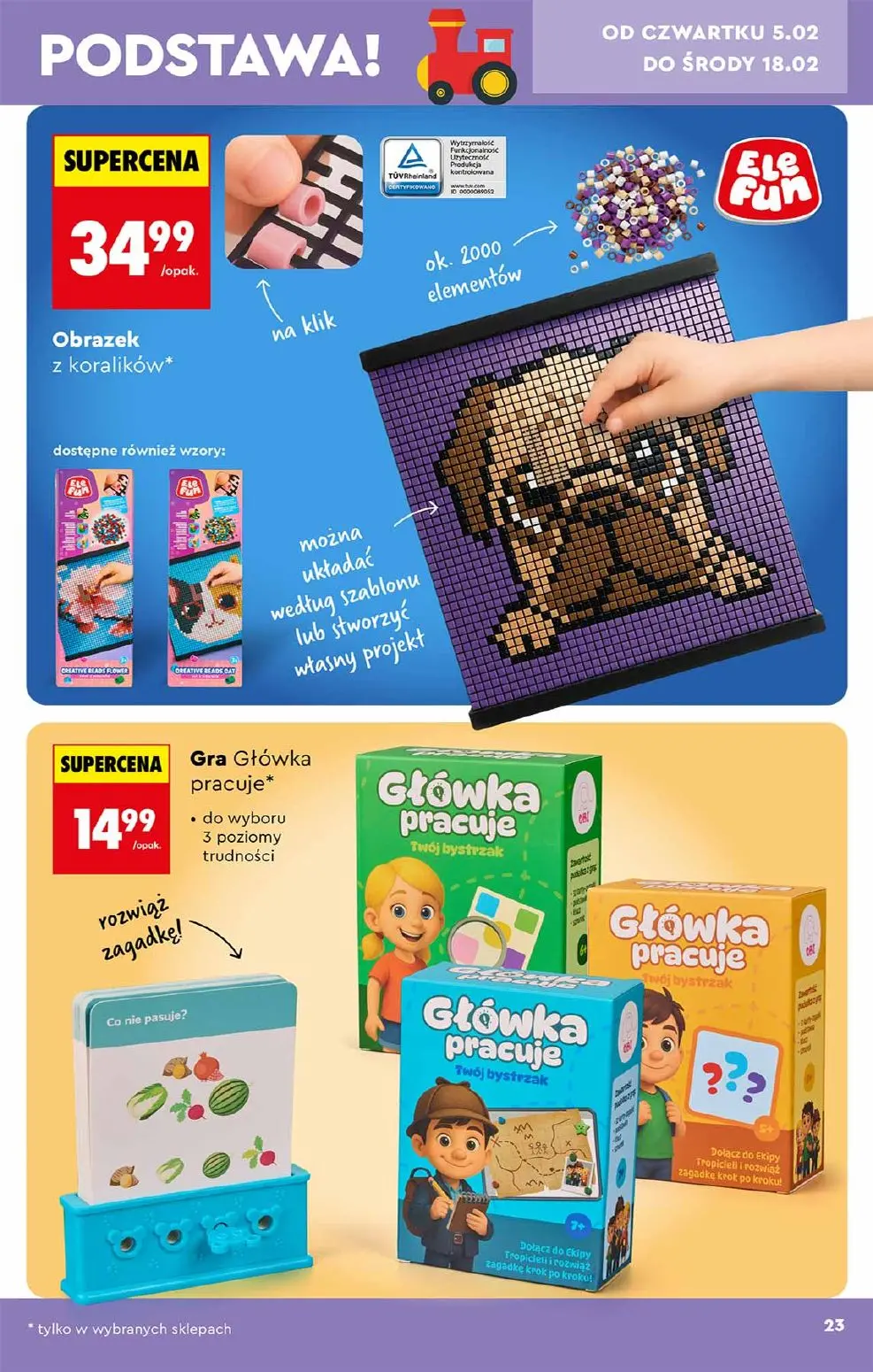 gazetka promocyjna Biedronka Nowe Hity i inspiracje - Strona 23