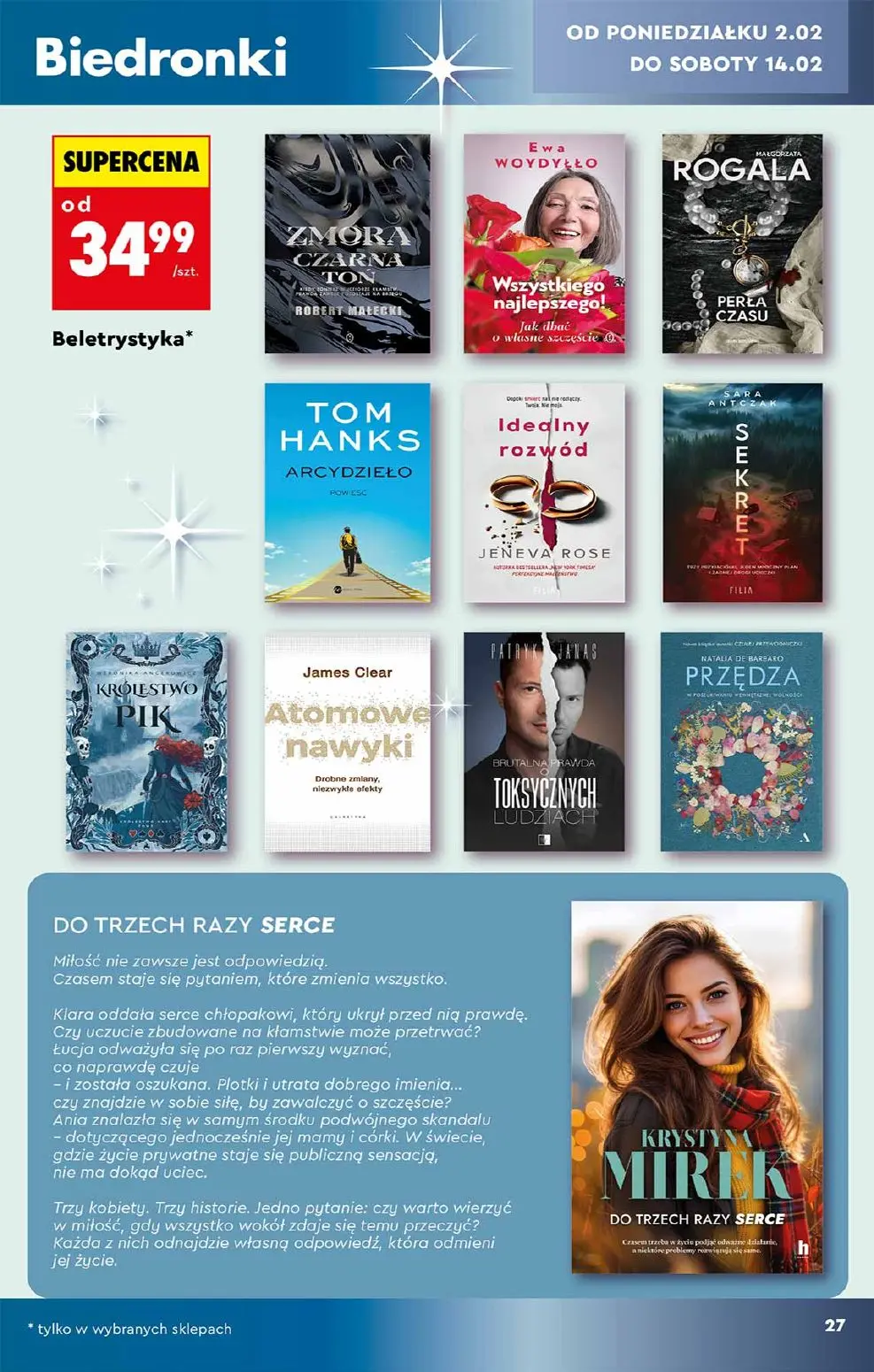 gazetka promocyjna Biedronka Nowe Hity i inspiracje - Strona 27