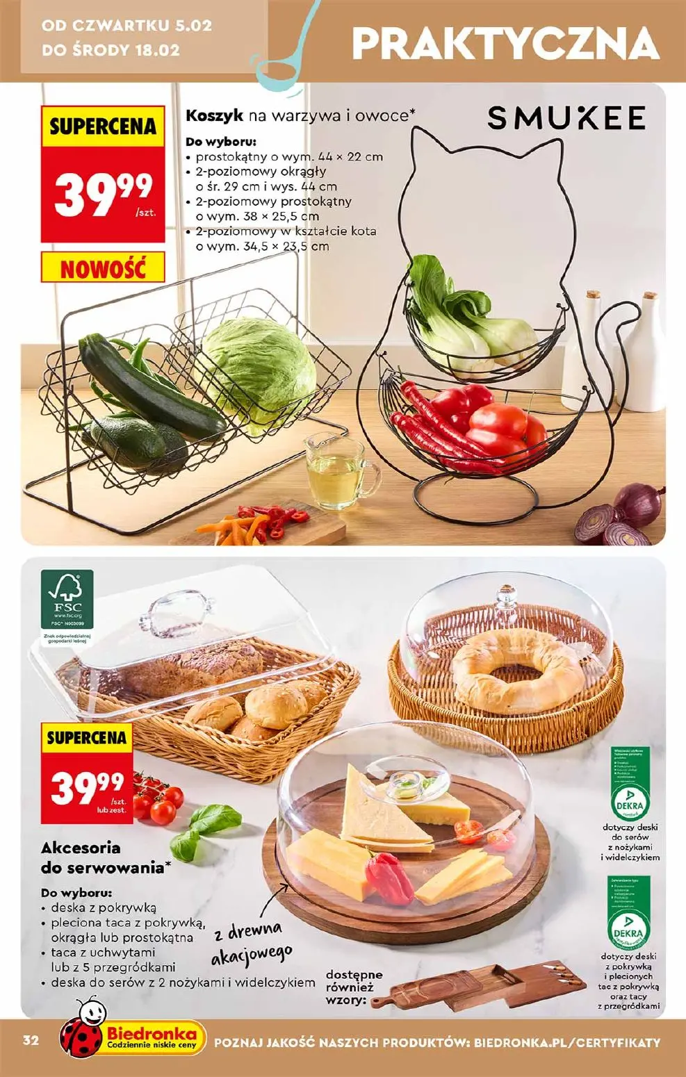 gazetka promocyjna Biedronka Nowe Hity i inspiracje - Strona 32