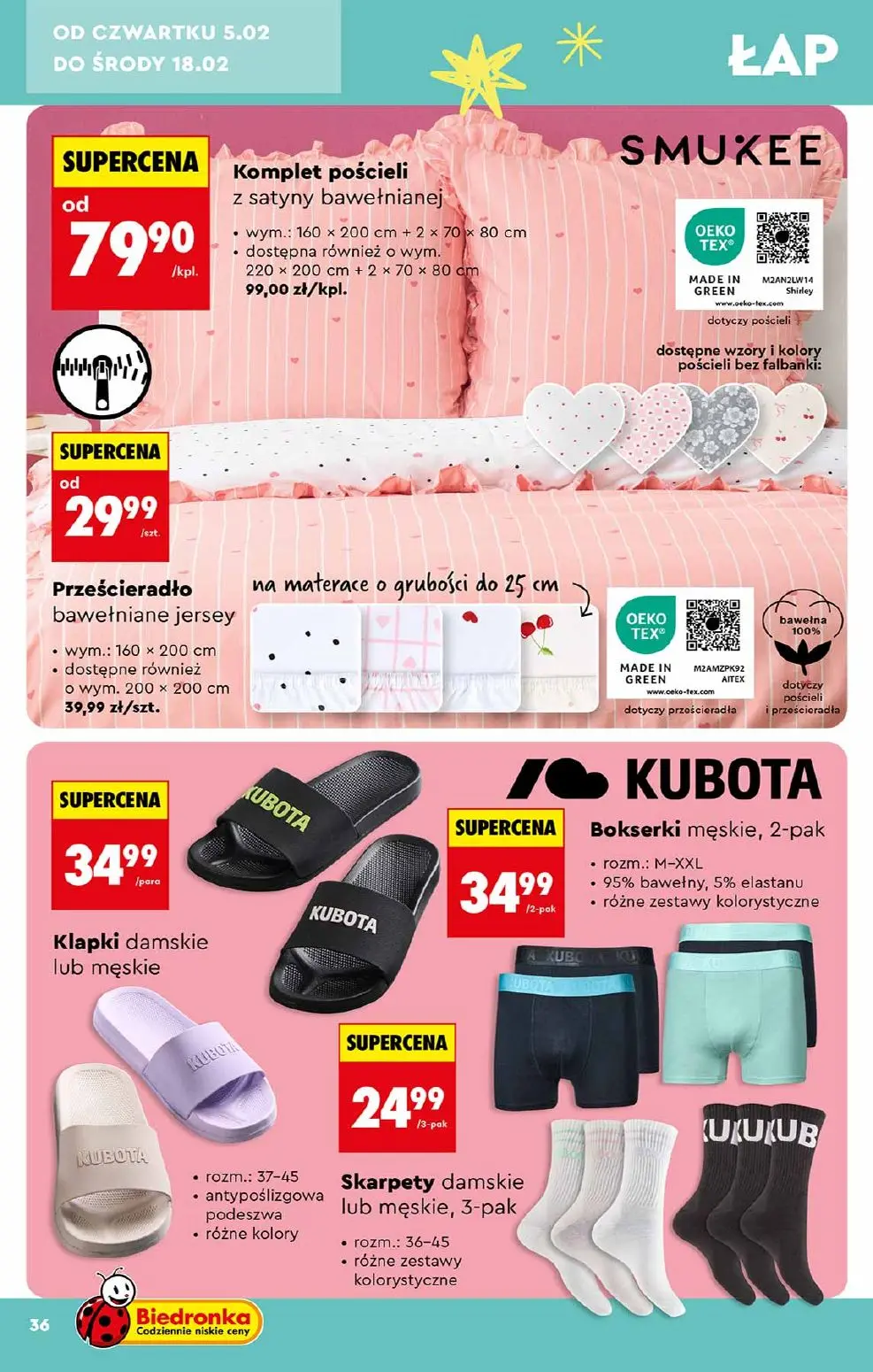 gazetka promocyjna Biedronka Nowe Hity i inspiracje - Strona 36