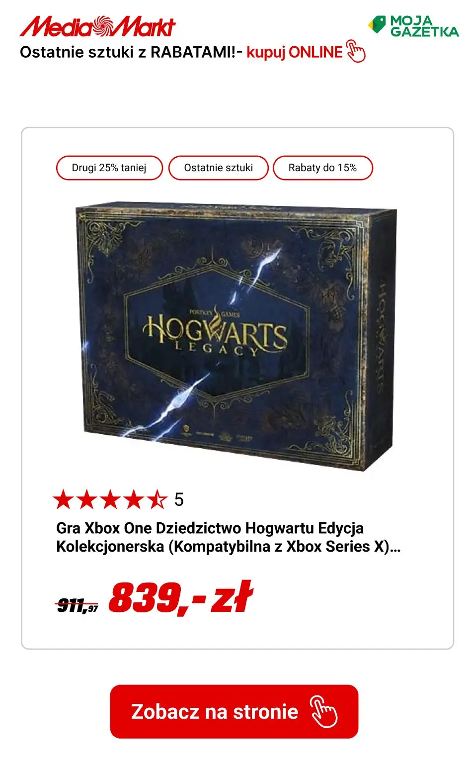 gazetka promocyjna Media Markt Ostatnie sztuki! RABATY do - 50%! - Strona 2