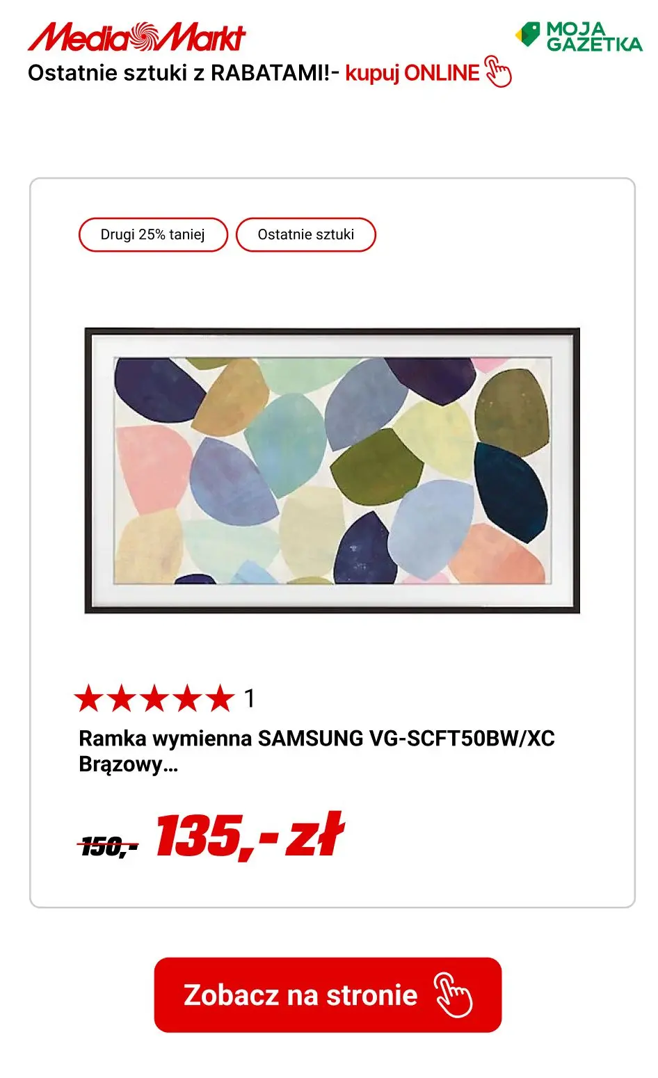 gazetka promocyjna Media Markt Ostatnie sztuki! RABATY do - 50%! - Strona 4