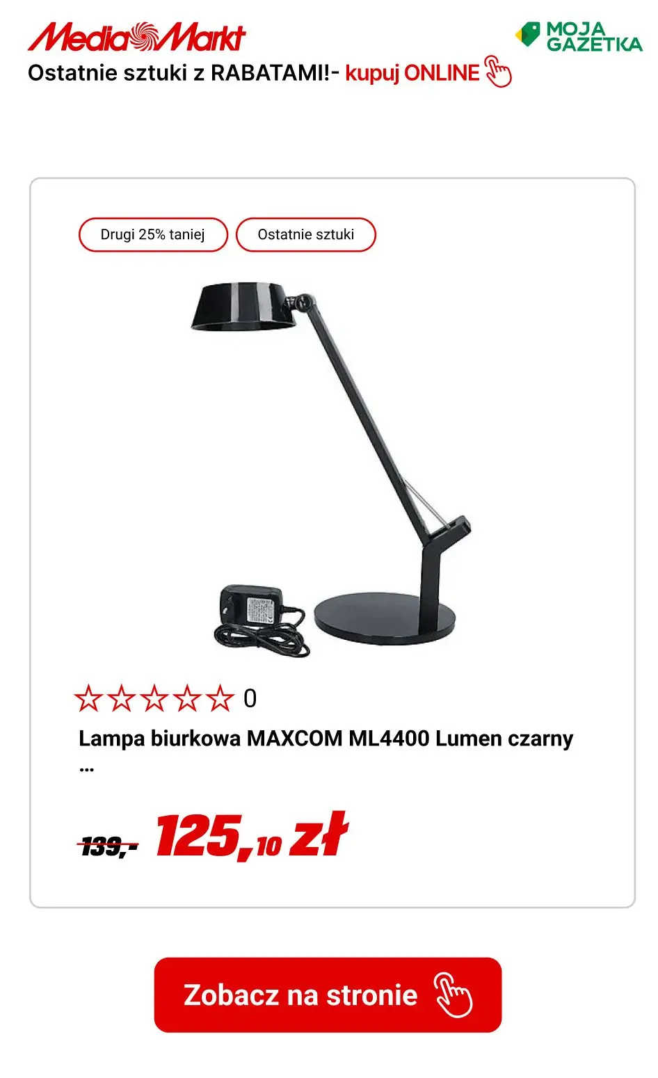 gazetka promocyjna Media Markt Ostatnie sztuki! RABATY do - 50%! - Strona 5