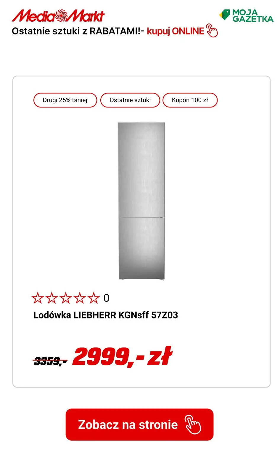 gazetka promocyjna Media Markt Ostatnie sztuki! RABATY do - 50%! - Strona 6