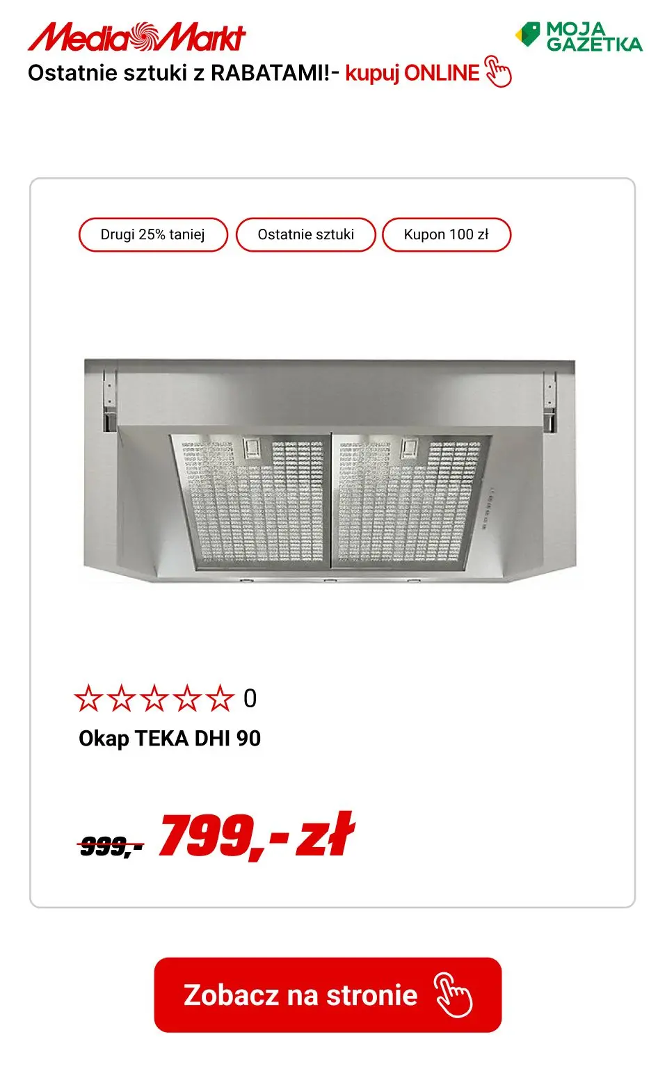 gazetka promocyjna Media Markt Ostatnie sztuki! RABATY do - 50%! - Strona 7