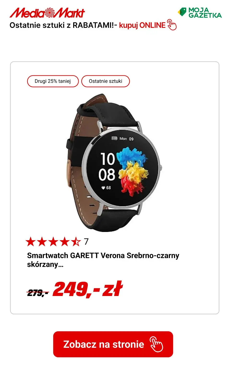 gazetka promocyjna Media Markt Ostatnie sztuki! RABATY do - 50%! - Strona 10