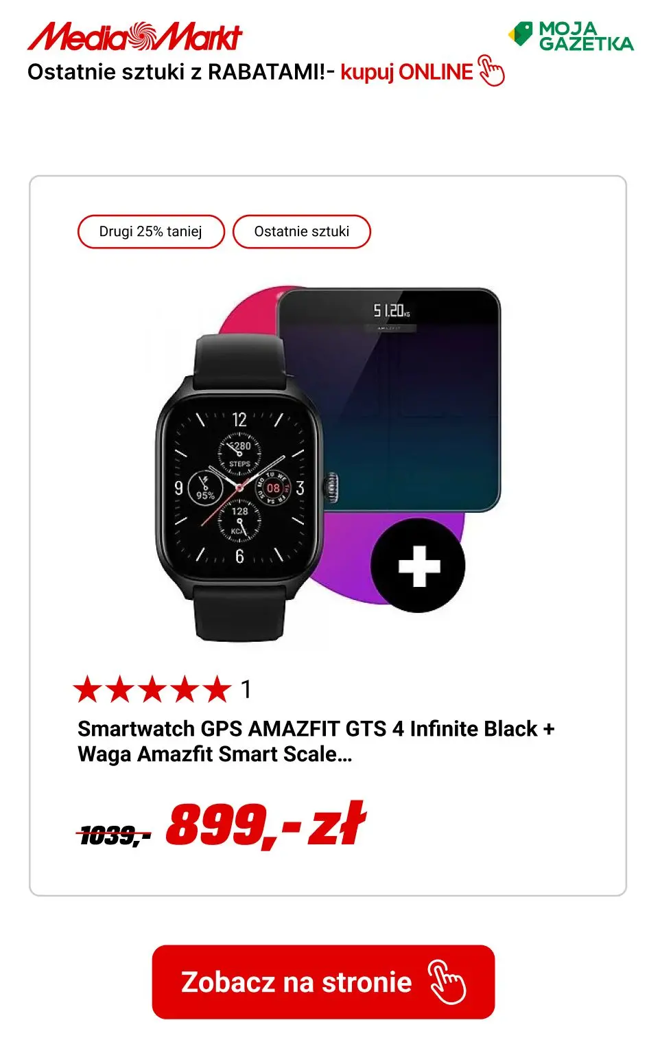 gazetka promocyjna Media Markt Ostatnie sztuki! RABATY do - 50%! - Strona 12