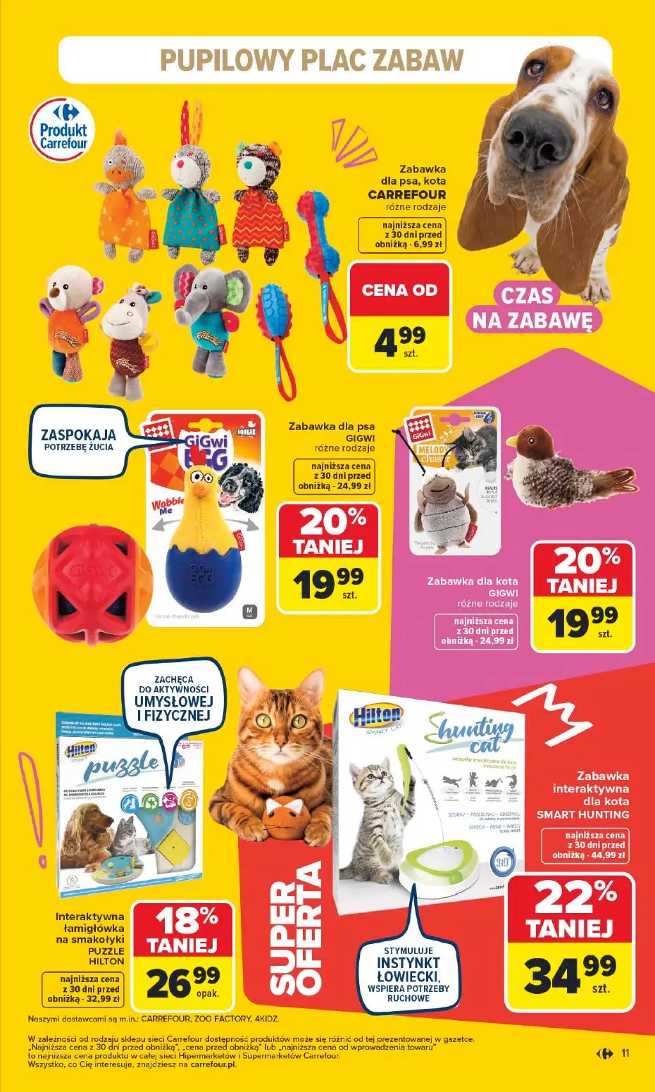 gazetka promocyjna Carrefour Market Pies i kot - Strona 11