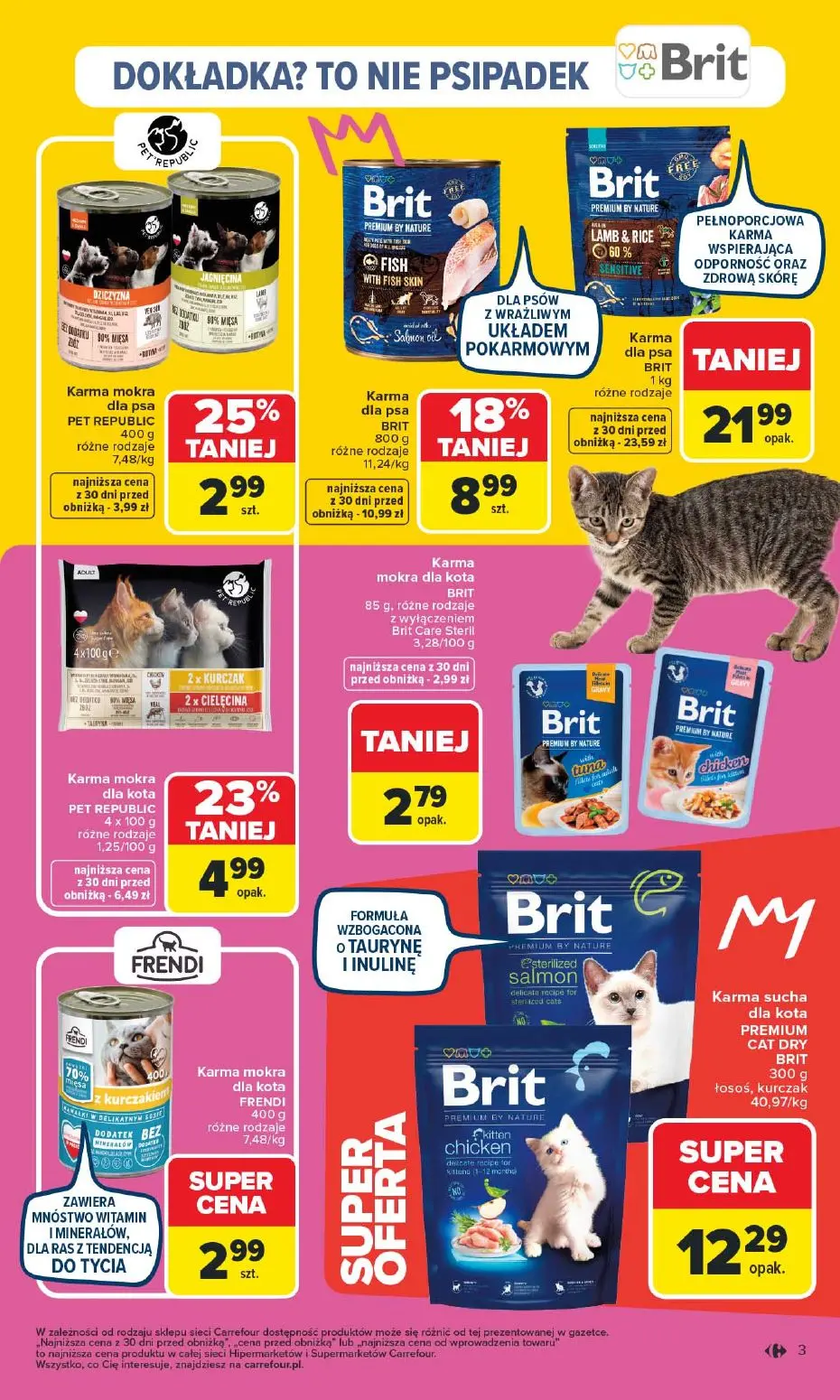 gazetka promocyjna Carrefour Pies i kot - Strona 3
