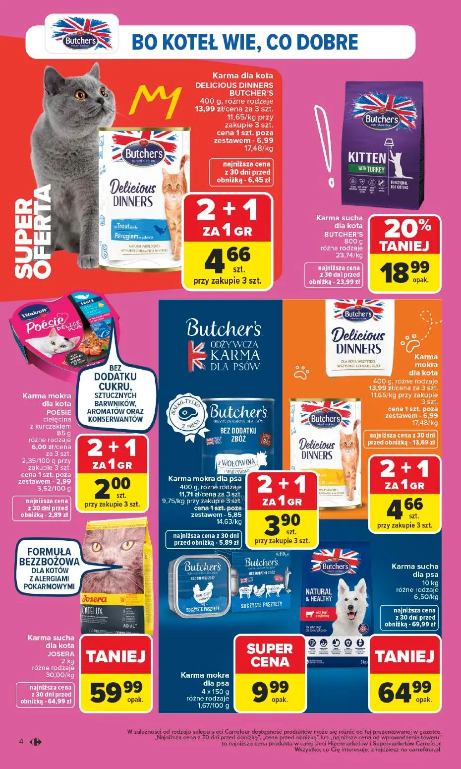 gazetka promocyjna Carrefour Pies i kot - Strona 4