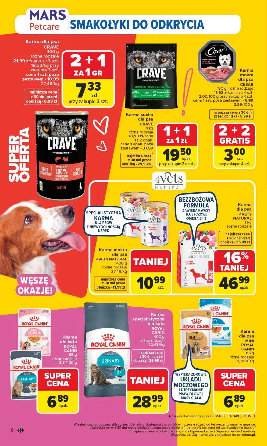 gazetka promocyjna Carrefour Pies i kot - Strona 6