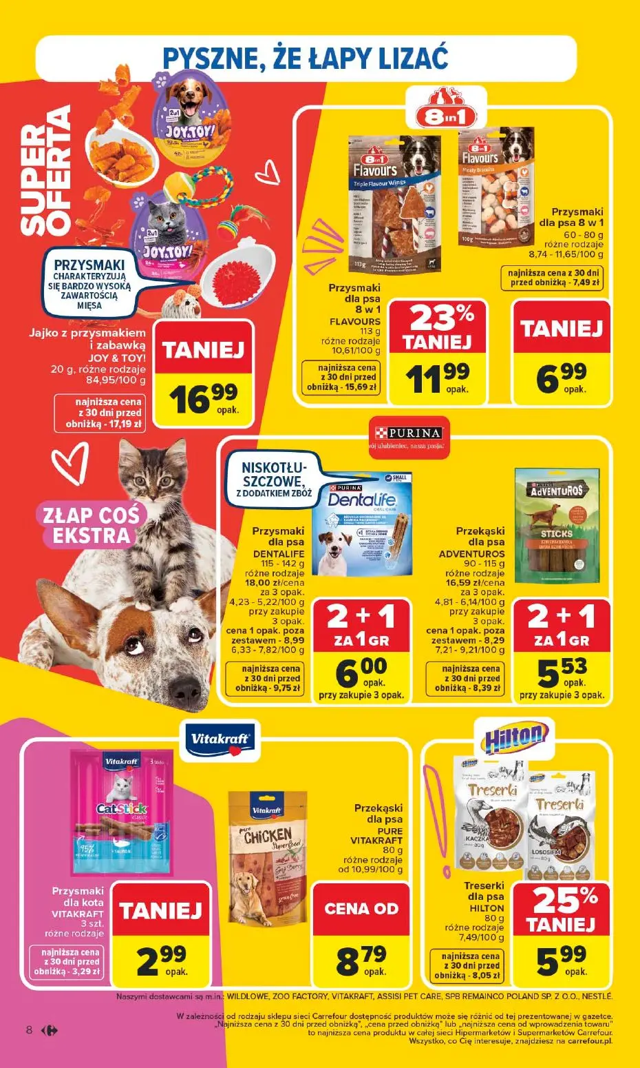 gazetka promocyjna Carrefour Pies i kot - Strona 8