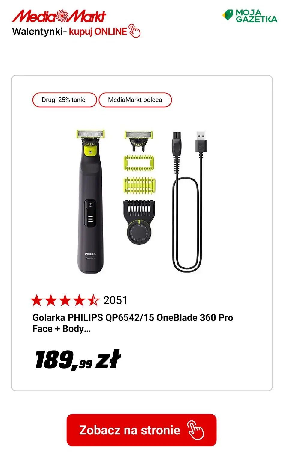 gazetka promocyjna Media Markt Najlepsze pomysły na prezent na walentynki! - Strona 4