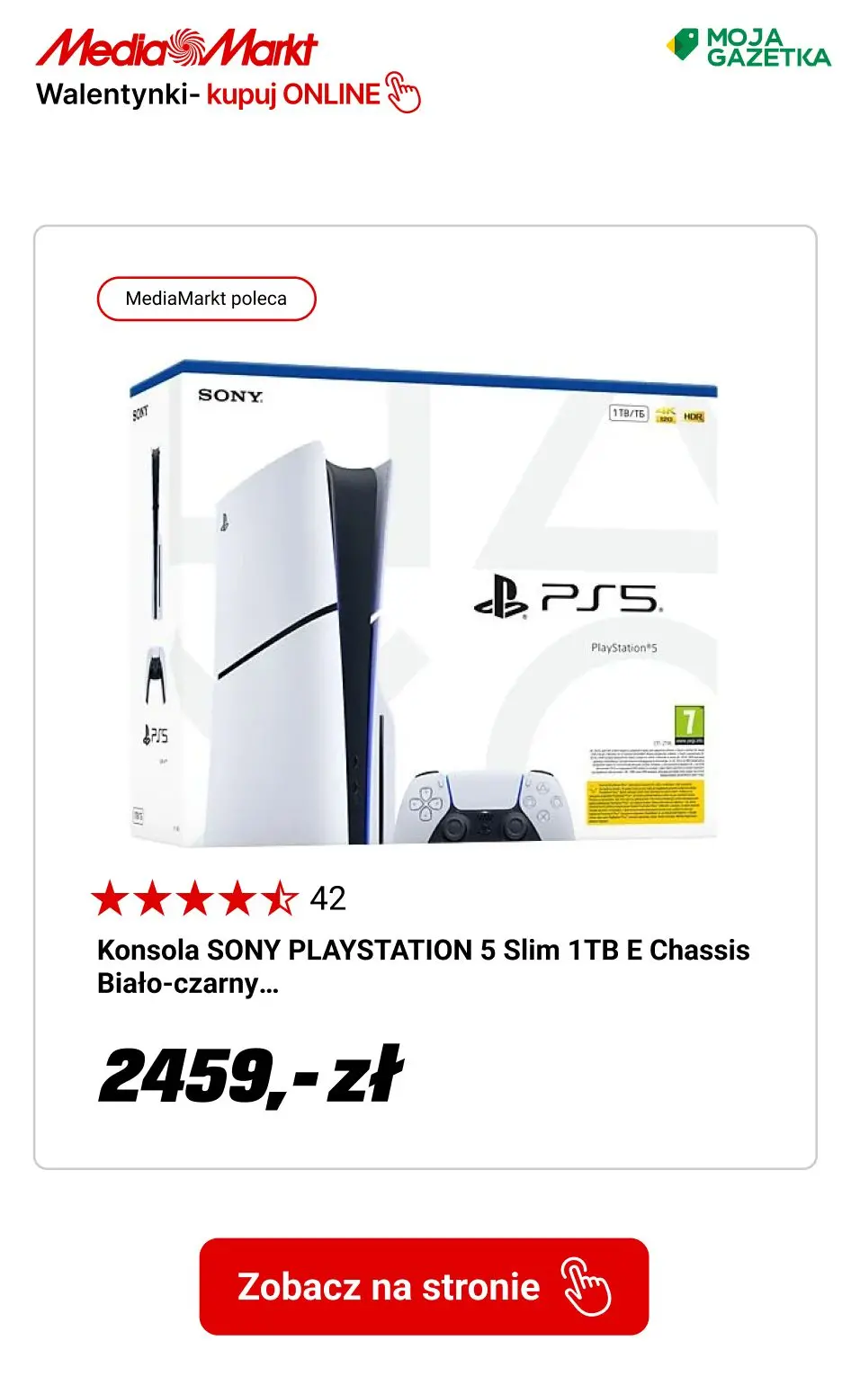 gazetka promocyjna Media Markt Najlepsze pomysły na prezent na walentynki! - Strona 5