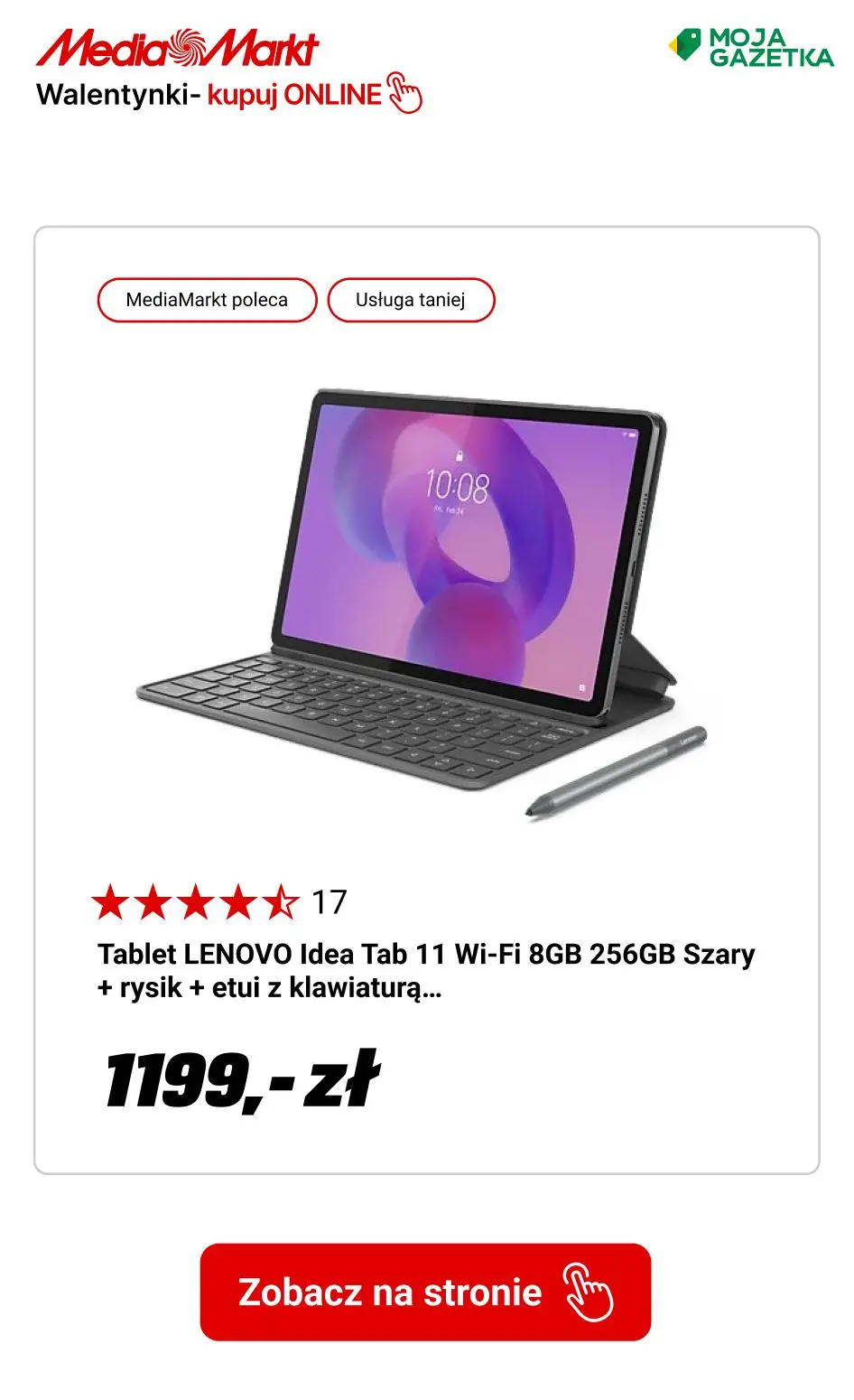 gazetka promocyjna Media Markt Najlepsze pomysły na prezent na walentynki! - Strona 7