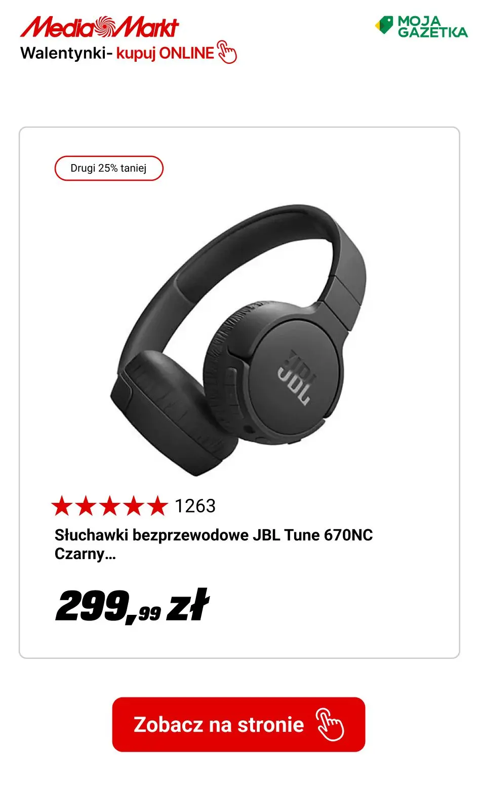 gazetka promocyjna Media Markt Najlepsze pomysły na prezent na walentynki! - Strona 11