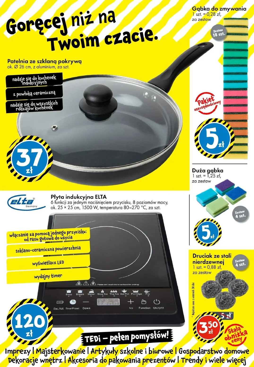 gazetka promocyjna TEDi Tedi przeniesie scenę do Ciebie! - Strona 18