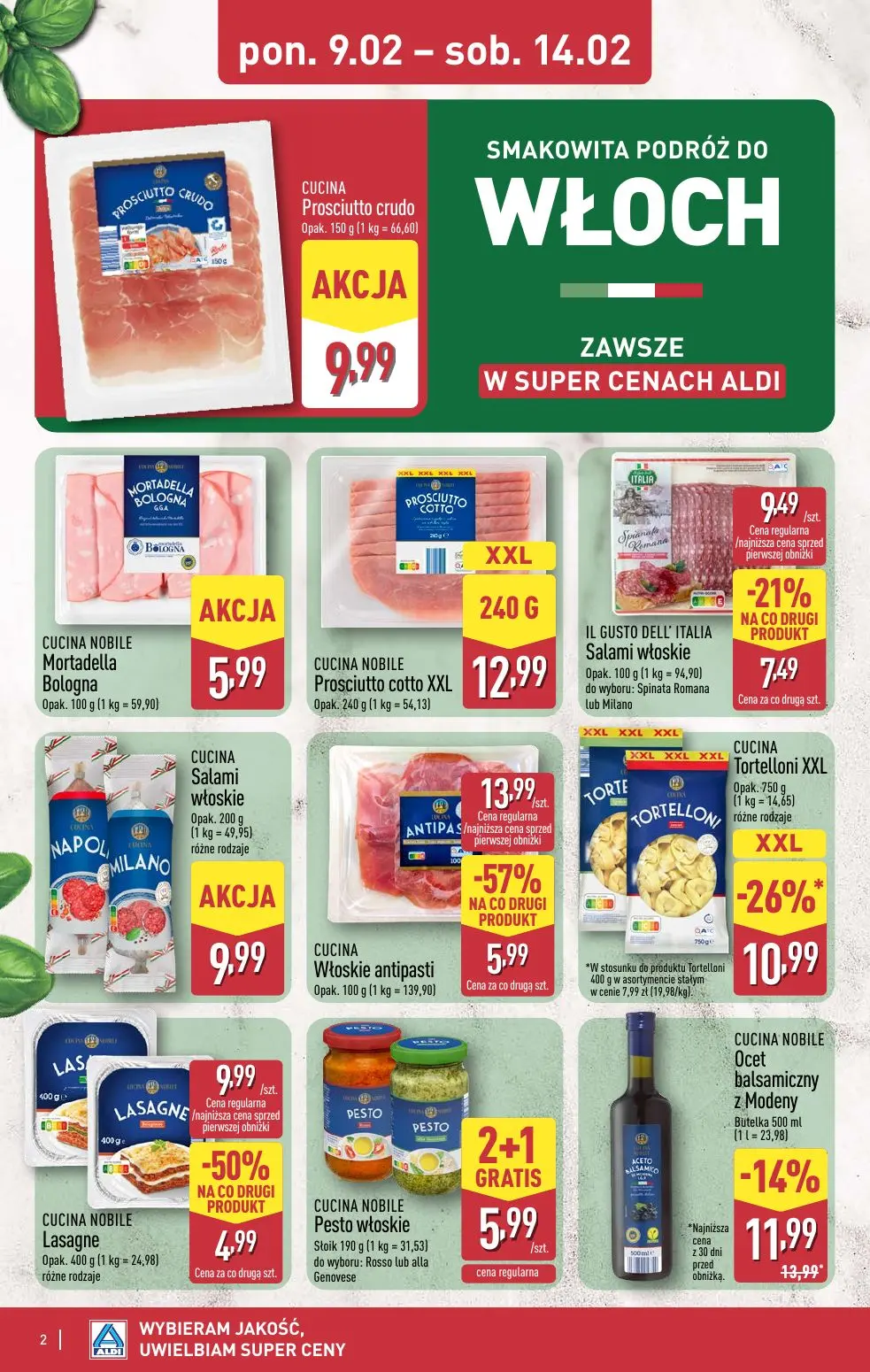 gazetka promocyjna ALDI Smakowita podróż do Włoch - Strona 2