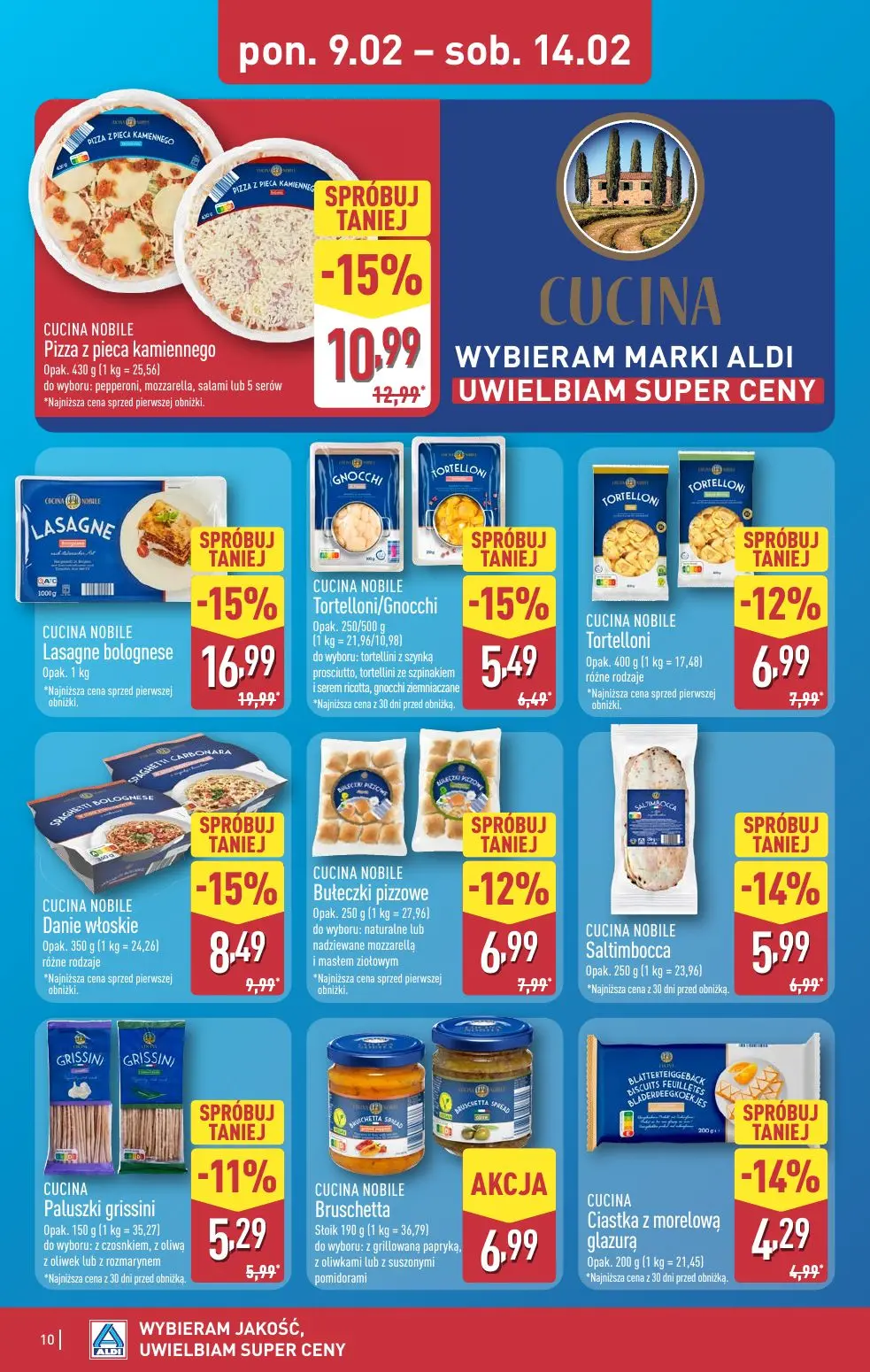 gazetka promocyjna ALDI Wybieram ALDI, bo jest tanio - Strona 10